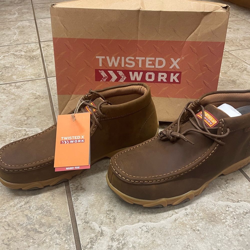 Twisted X Work Chukka Driving Moc (Nano Safety Toe)